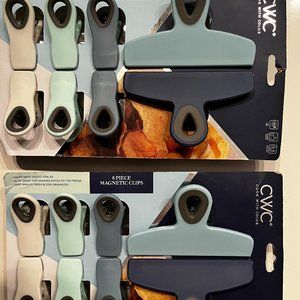 Magnetic Chip Clips (2‎ Packs of 8 Clips Each) / New